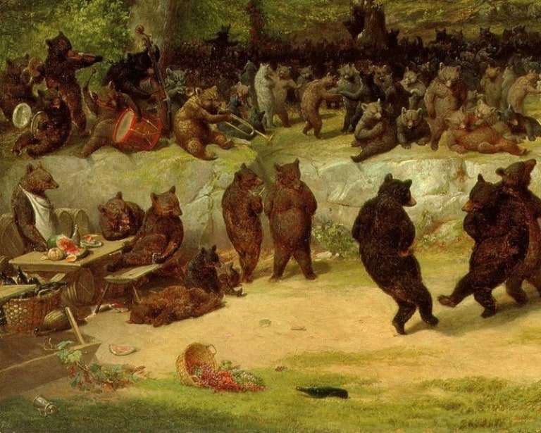 William Holbrook Beard's Dancing Bears