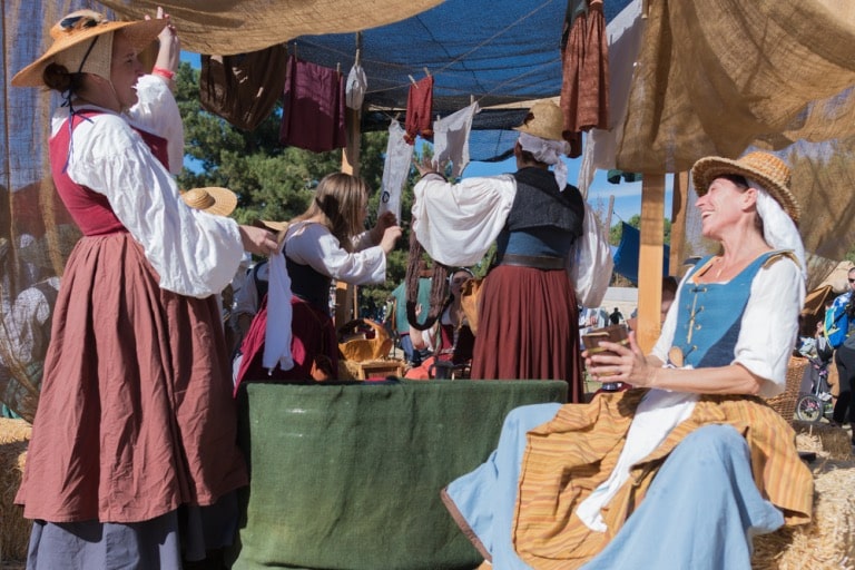 exploring dress options for every character at the renaissance fair