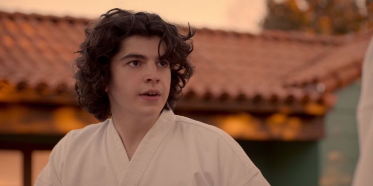 Griffin Santopietro acted as Anthony LaRuss in Cobra Kai