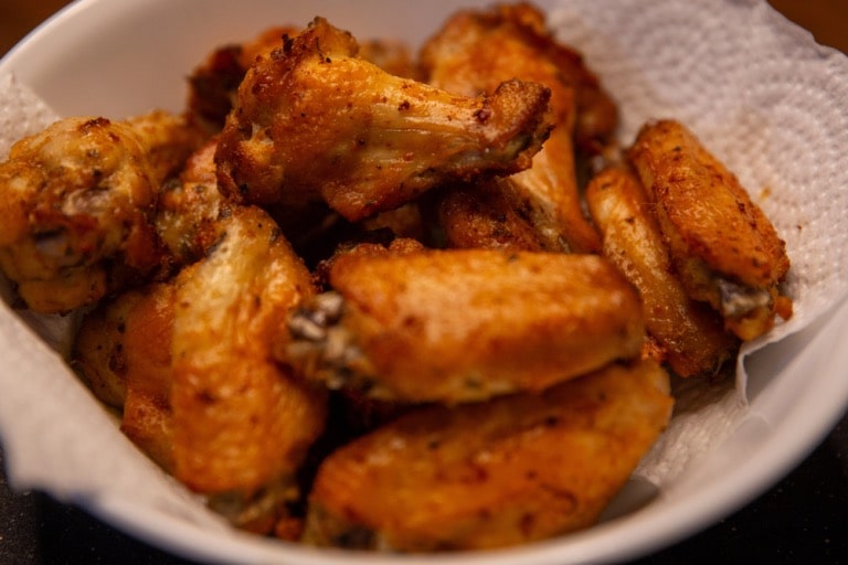 easy air fryer chicken wings for game day