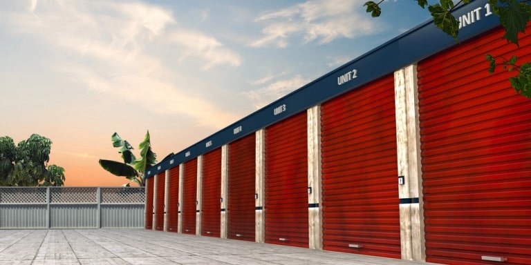 organize garage and shed overflow with self storage