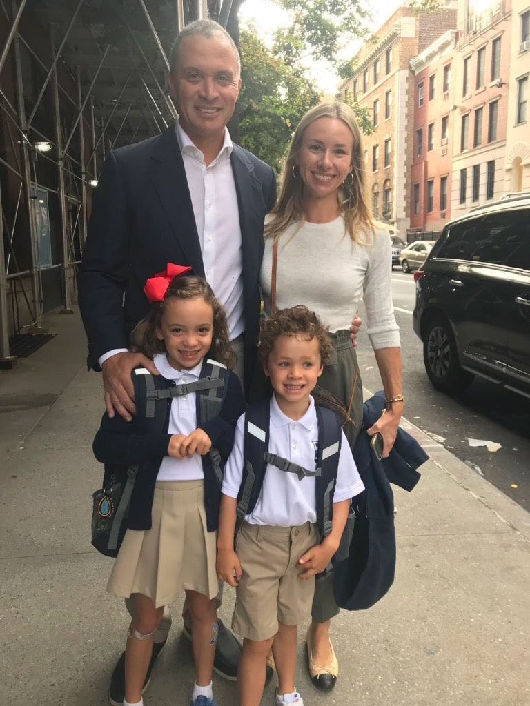 Emily with her husband Harold Ford Jr., daughter Georgia Walker Ford, son Harold Eugene Ford III