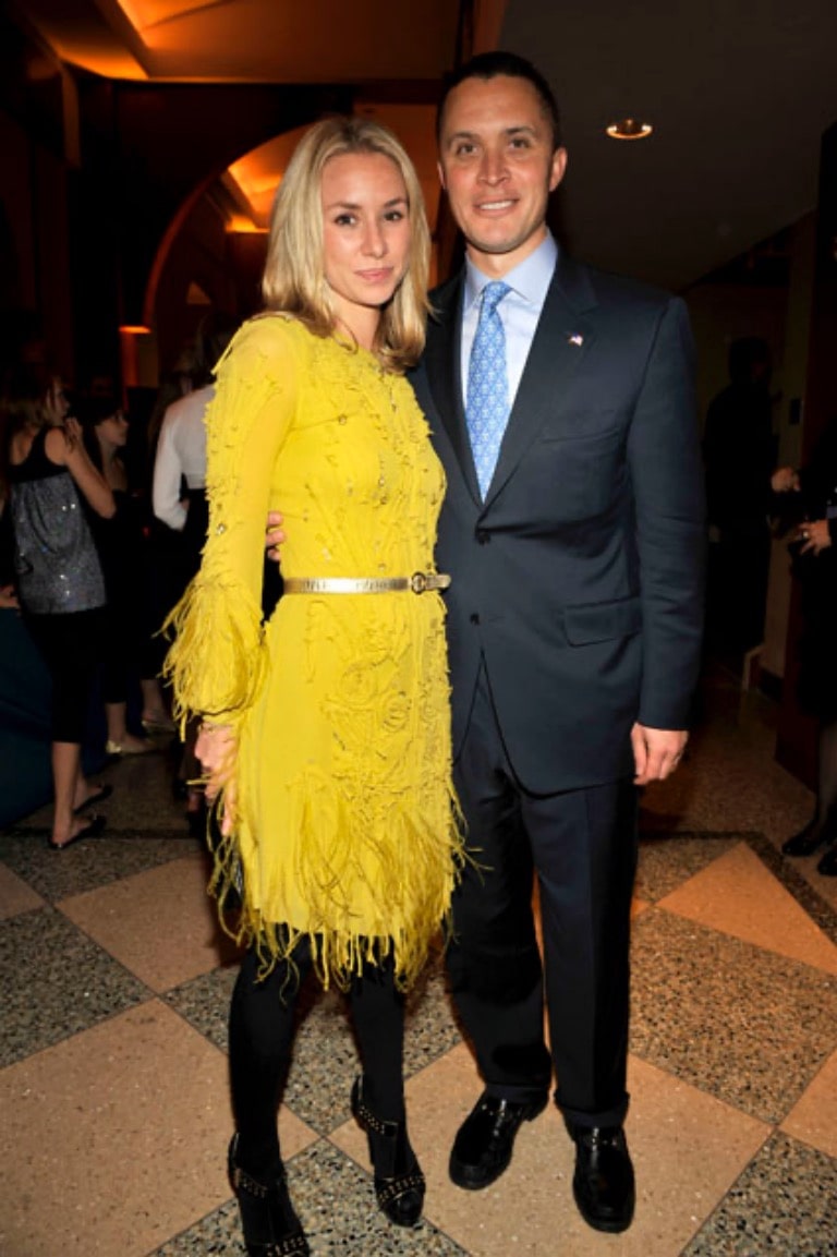 Emily with her husband Harold Ford Jr.